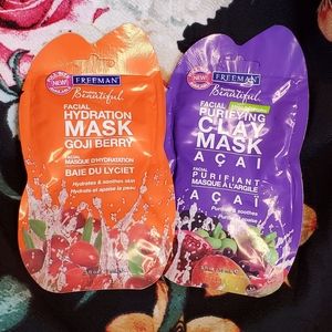 Beauty clarifying face mask